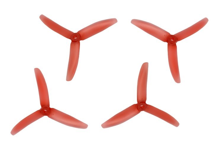 (image for) RACEKRAFT 5040 BN 3-BLADE/TRI-BLADE PROPELLER SET (RED)