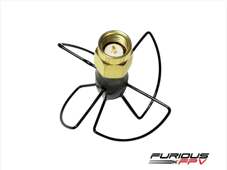 Modal Additional Images for Furious FPV Antenna Pinwheel - SMA (Black)