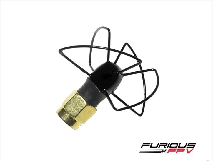 (image for) Furious FPV Antenna Pinwheel - SMA (Black)