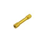 (image for) GOLD M3X30 ROUND SPACER STANDOFFS (SET OF 2)