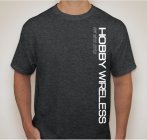 (image for) Gray HOBBY WIRELESS "FPV With Style" T-Shirt (Large)