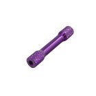 (image for) PURPLE M3X30 ROUND SPACER STANDOFFS (SET OF 2)