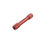 RED M3X35 ROUND SPACER STANDOFFS (SET OF 2) (image for) RED M3X35 ROUND SPACER STANDOFFS (SET OF 2)