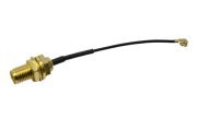 RP-SMA Female Bulkhead to UFL/IPEX (IPX) Pigtail Team BlackSheep TBS Unify Pro 150mm (image for) RP-SMA Female Bulkhead to UFL/IPEX (IPX) Pigtail Team BlackSheep TBS Unify Pro 150mm
