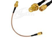 SMB to RP-SMA 4 in. Cable (image for) SMB to RP-SMA 4 in. Cable